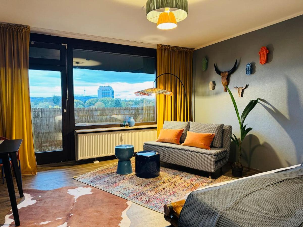 Klassen Stay - Design Studio In 11 Etage - Tolle Aussicht - Sauna, Pool - Netflix Lahnstein Εξωτερικό φωτογραφία