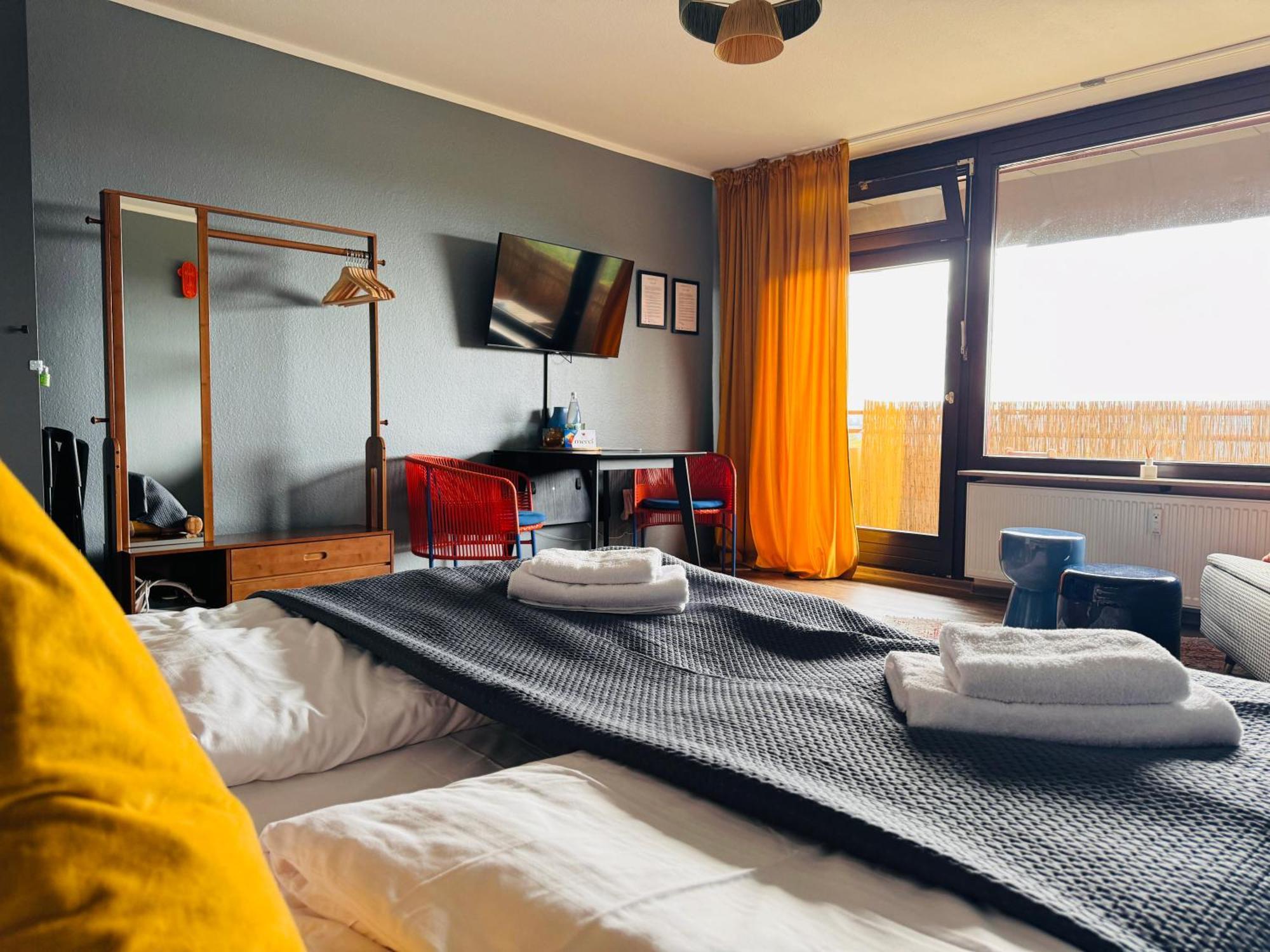 Klassen Stay - Design Studio In 11 Etage - Tolle Aussicht - Sauna, Pool - Netflix Lahnstein Εξωτερικό φωτογραφία